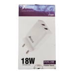 JINETO 18W Dual USB Mobile Charger with Cable (JC-005)